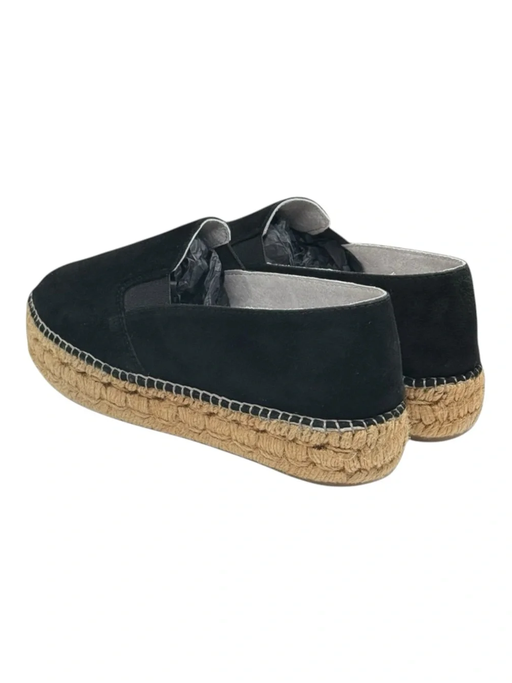 Cruz’n Shoes by Menorquinas USA 𖦹 Double Sole Espadrilles 𖦹 Black Suede 𖦹 37